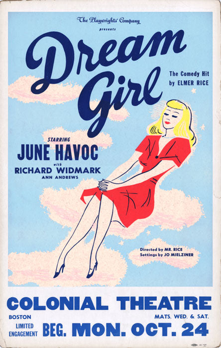 Dream Girl (1947 tour) - repro