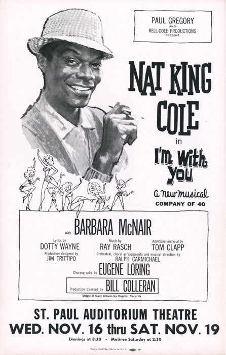 I'm With You (Nat King Cole 1960) - repro
