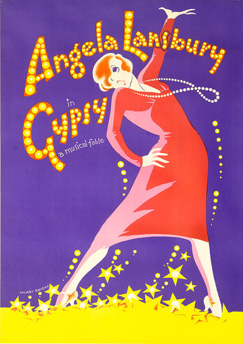 Gypsy (Angela Lansbury) Three-Sheet