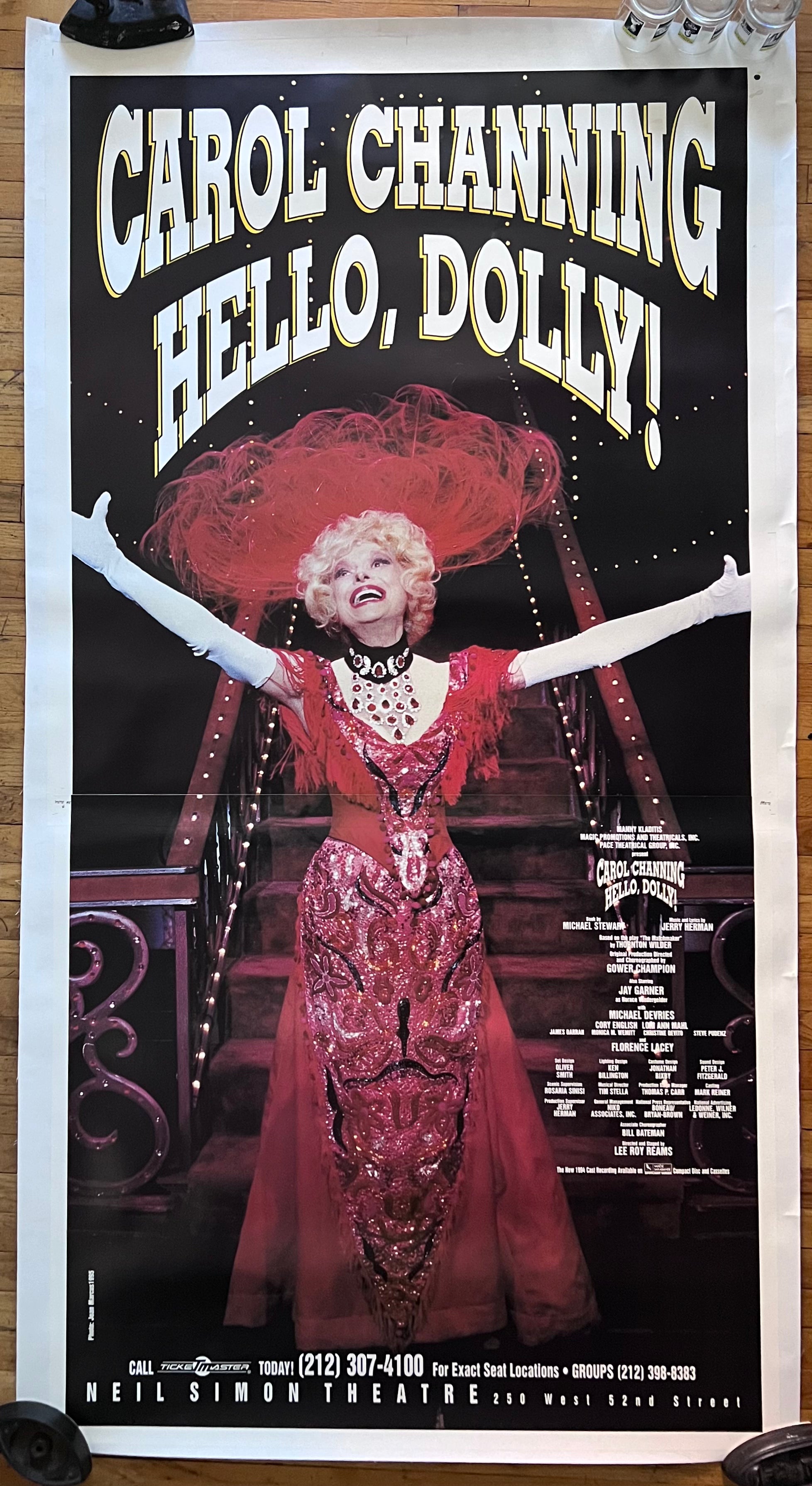 Hello, Dolly! - 1995 Revival Three-Sheet