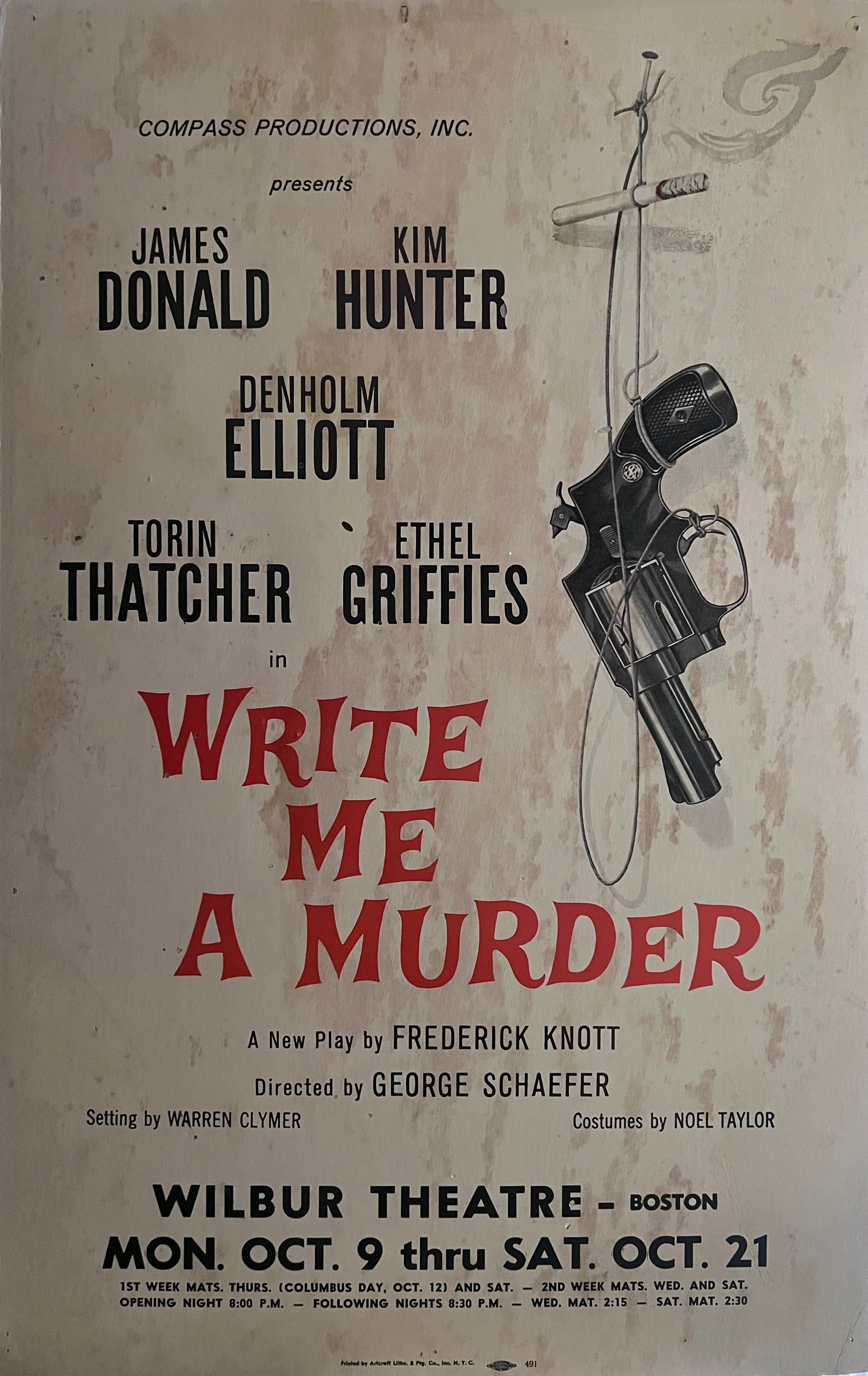 Write Me a Murder (Pre-Broadway)