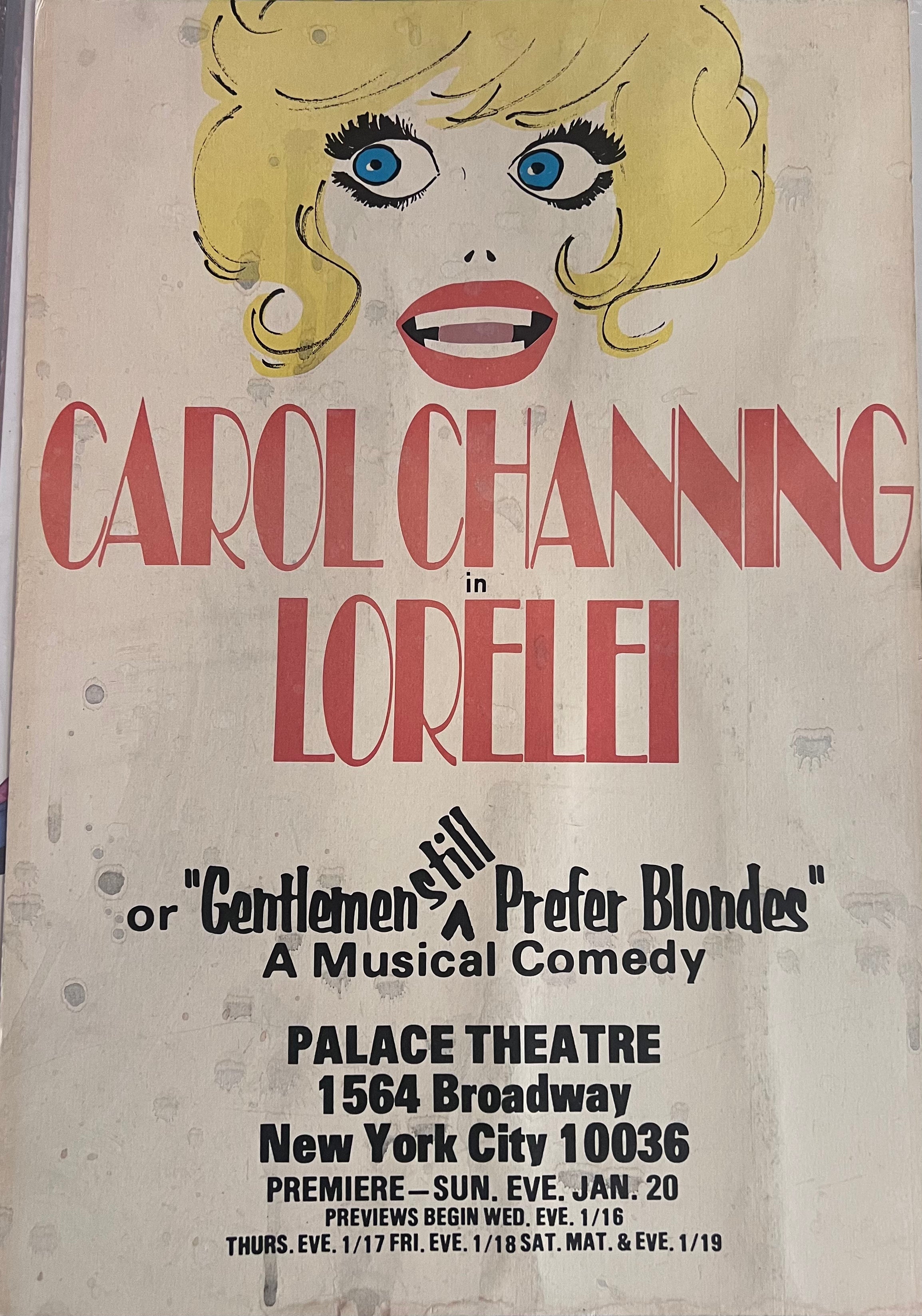 Lorelei (Broadway Premiere)