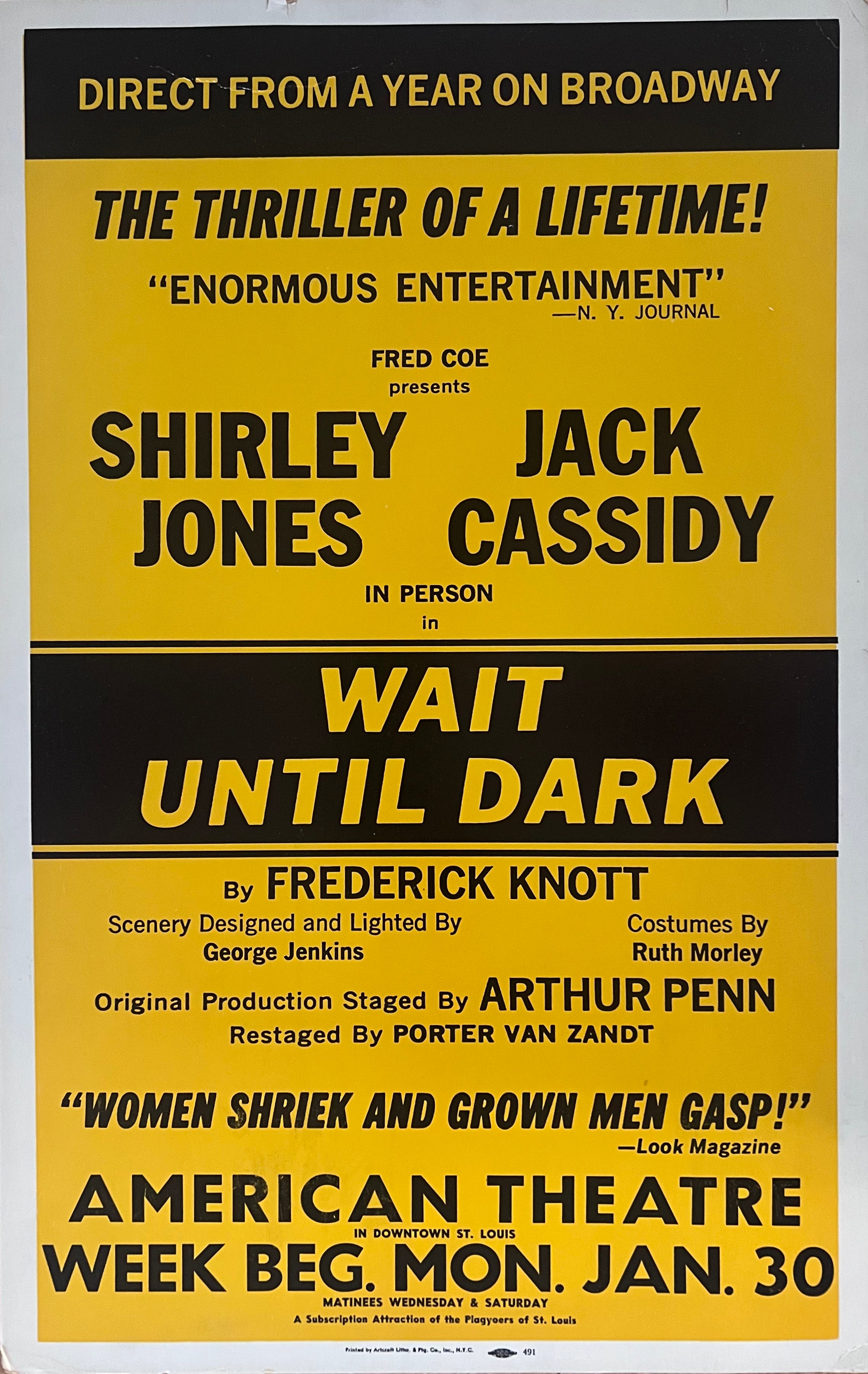 Wait Until Dark (Shirley Jones - Jack Cassidy)