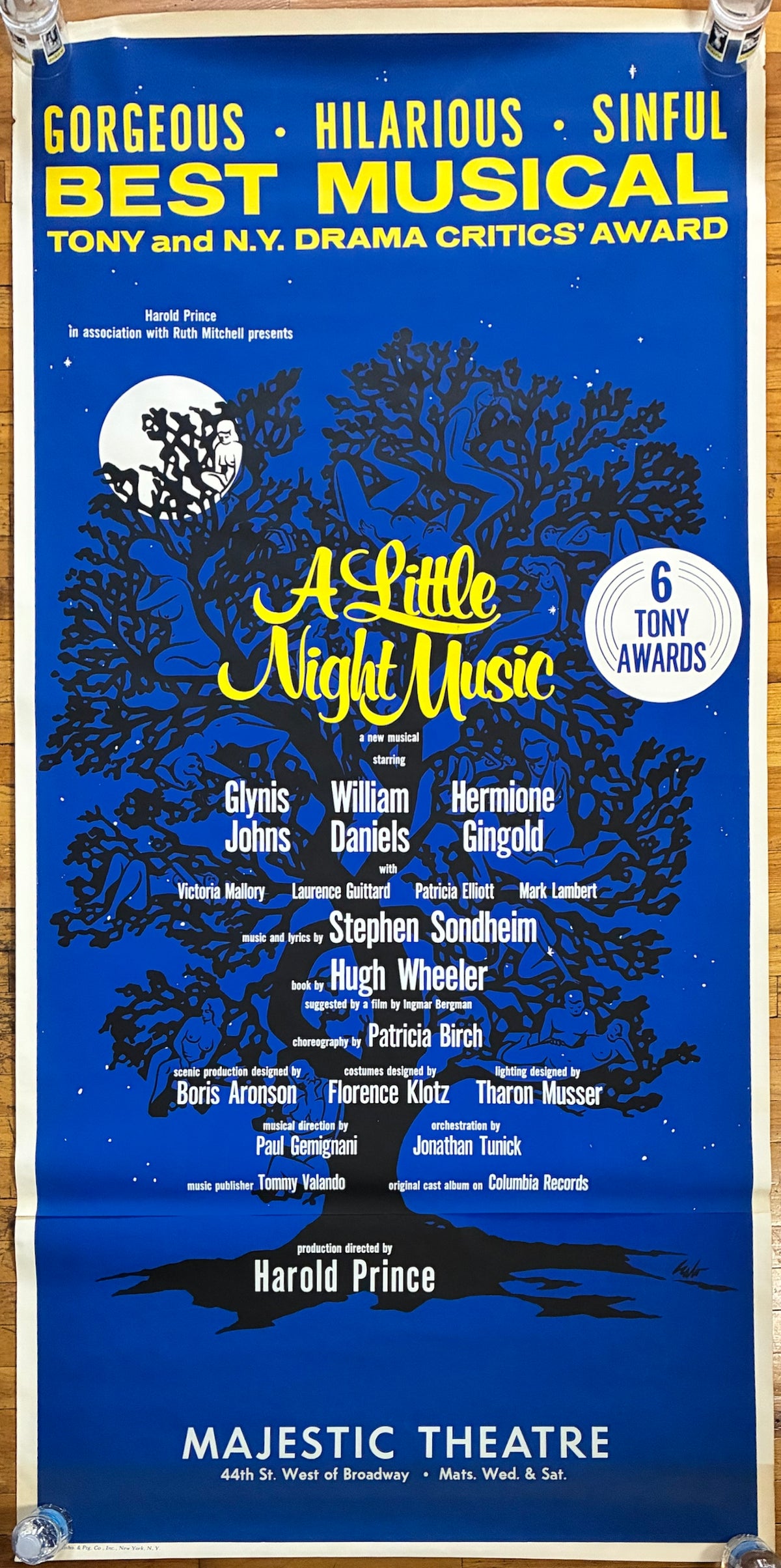 A Little Night Music Three-Sheet