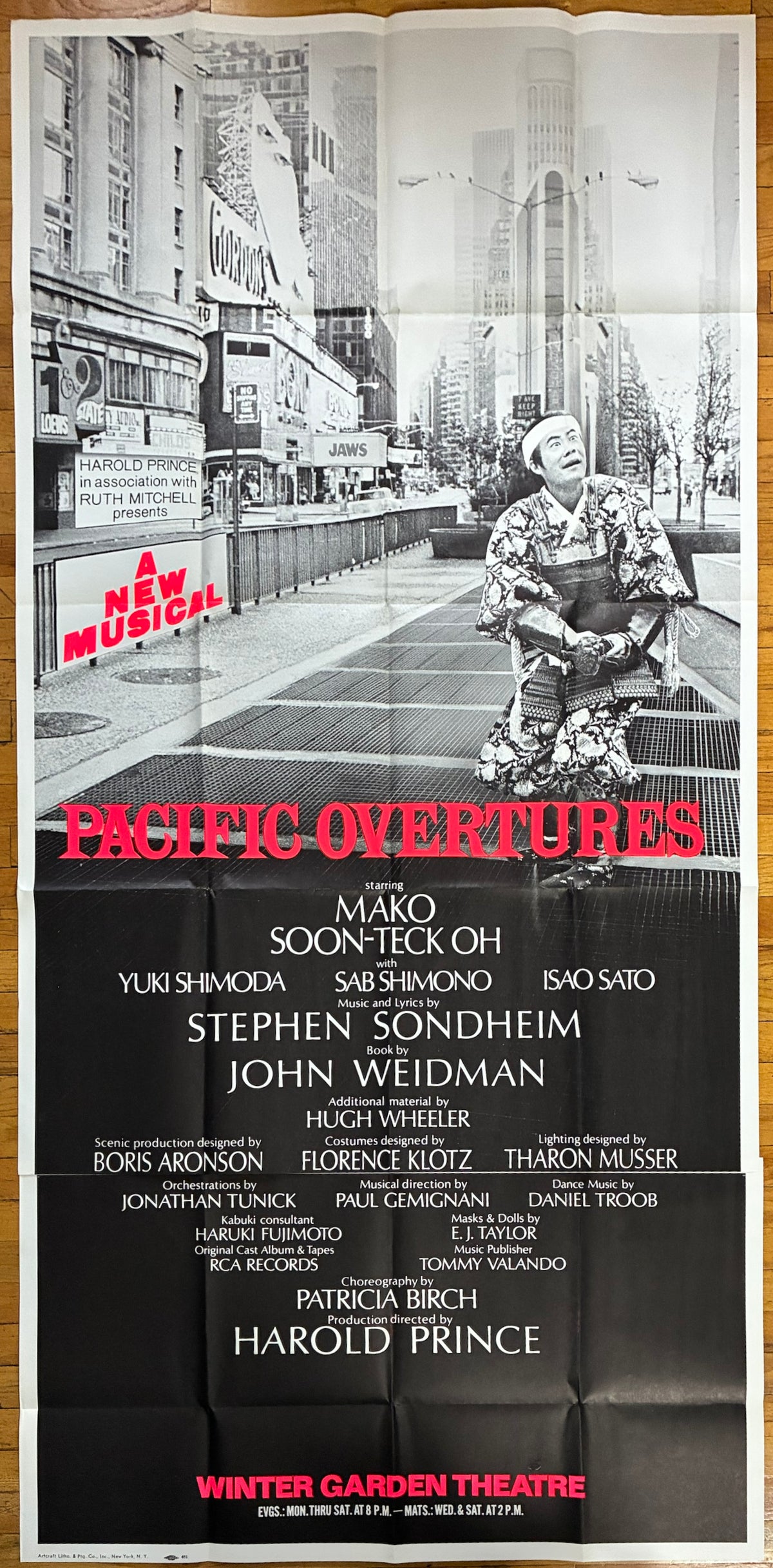Pacific Overtures Mako Three-Sheet