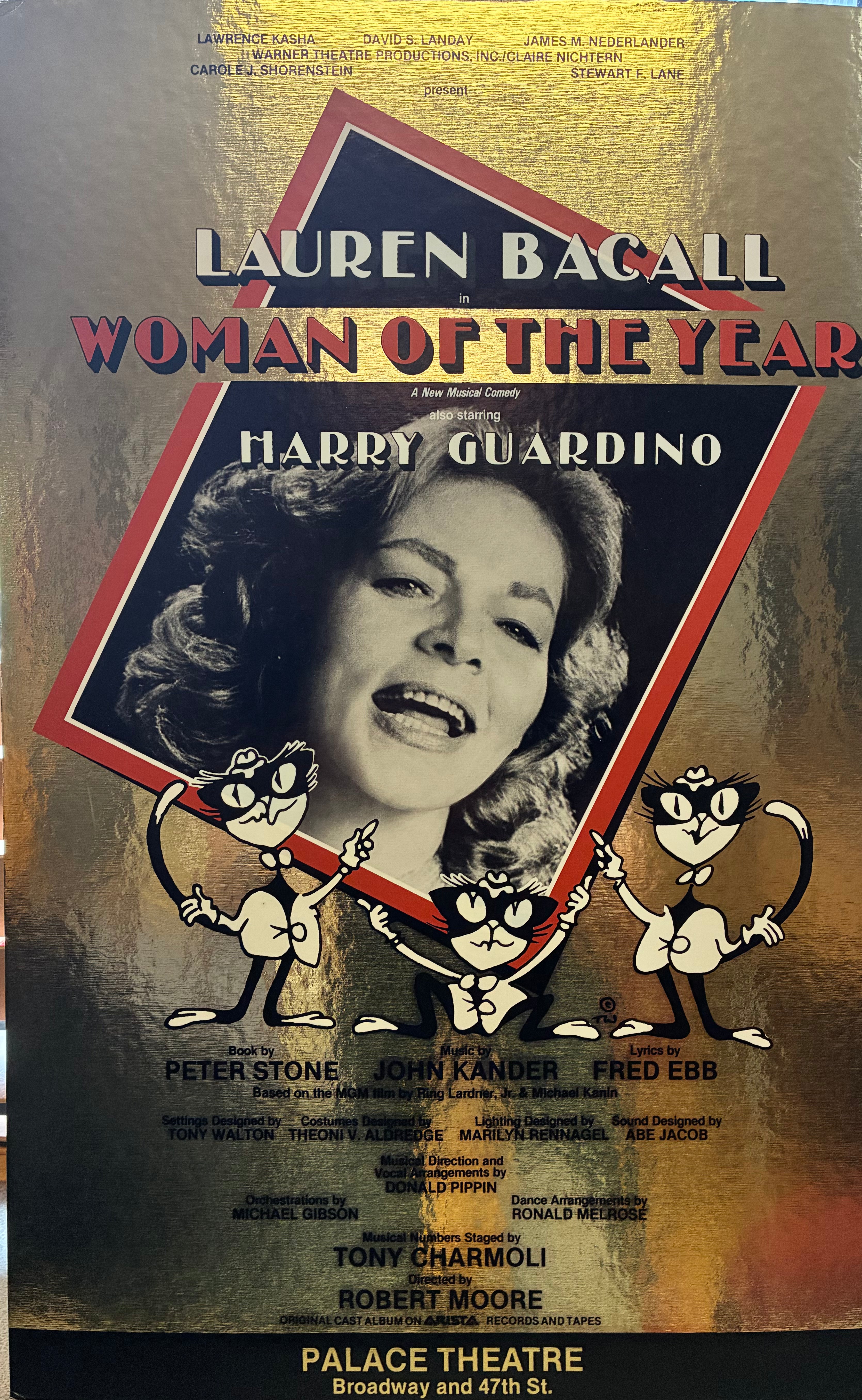 Woman of the Year (Lauren Bacall, Gold)