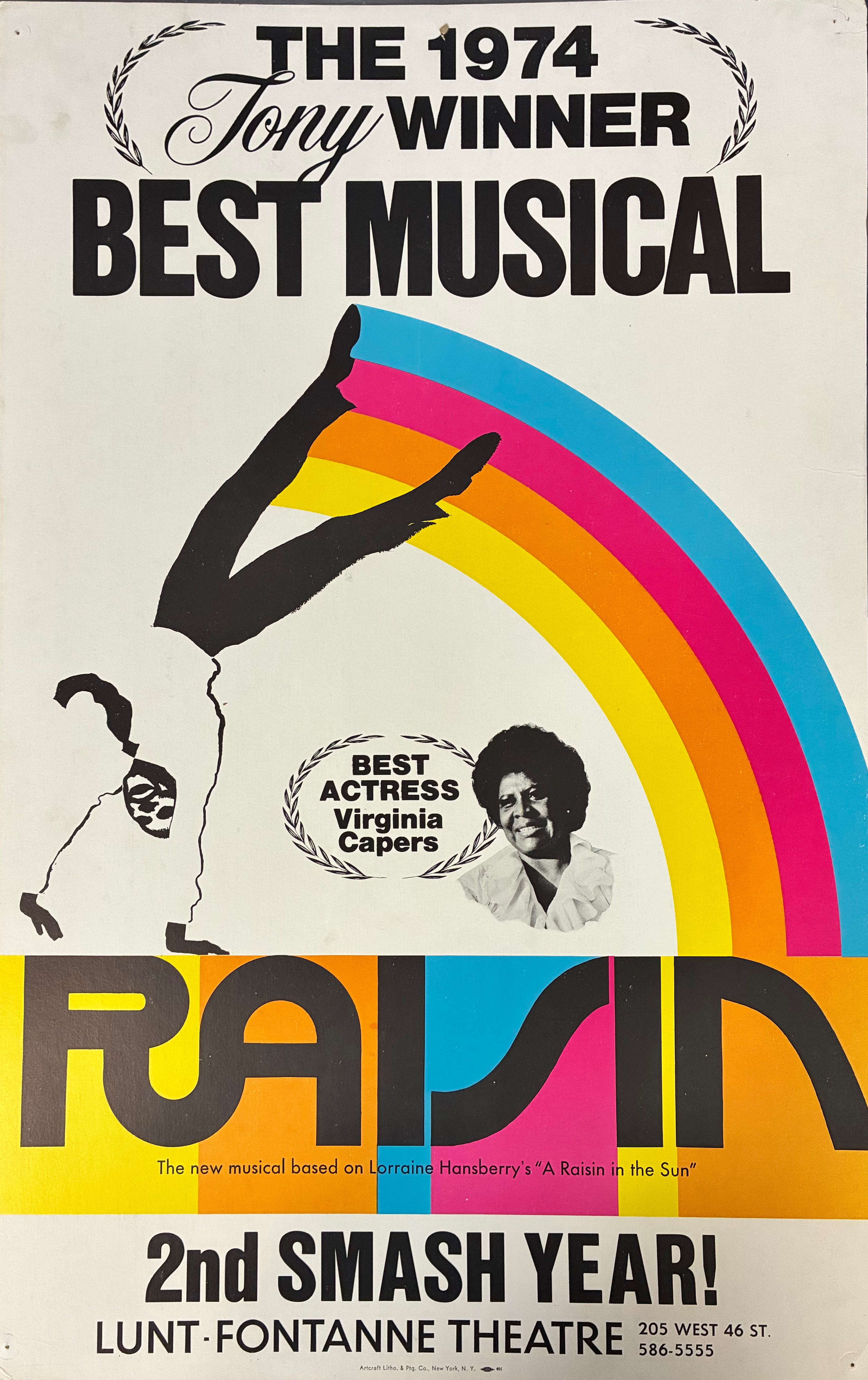 Raisin (Tony Winner, Lunt-Fontanne Theatre)