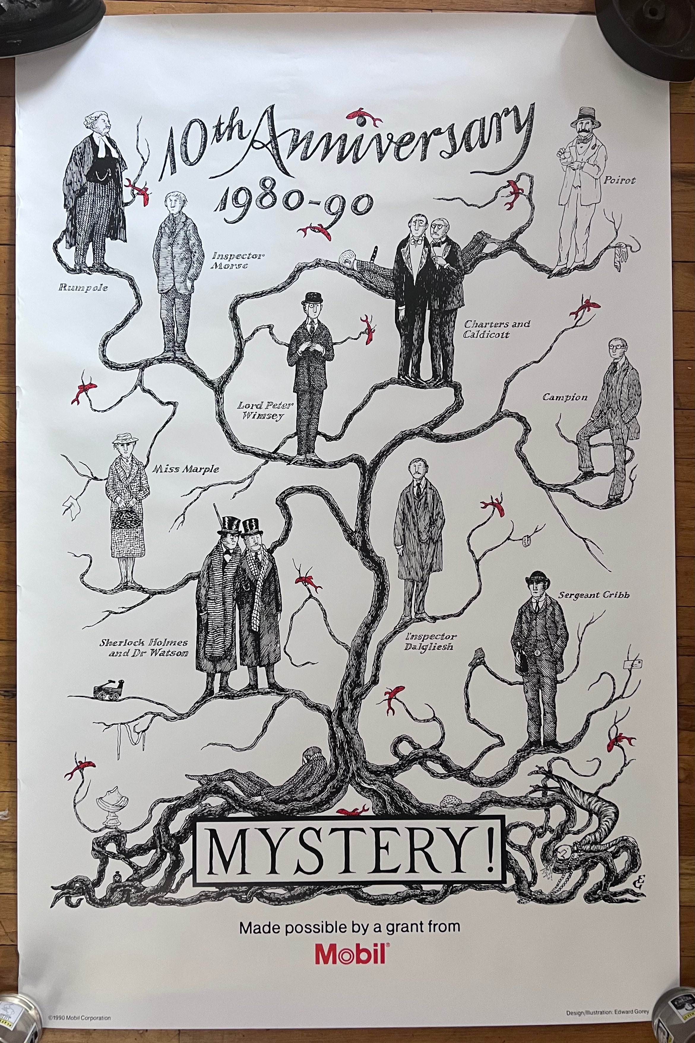 Mystery! 10th Anniversary - Edward Gorey