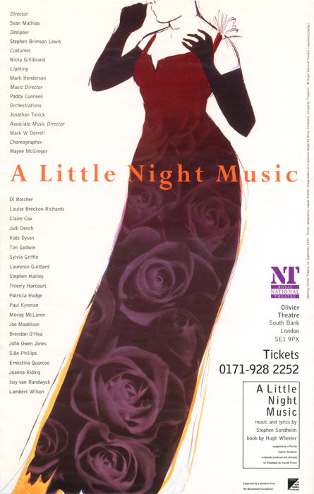 A Little Night Music (London Revival, Judi Dench) - repro