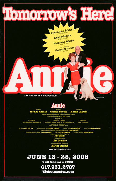 Annie (2006 Tour, Boston) - repro