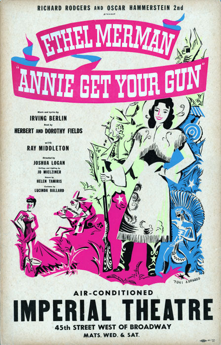 Annie Get Your Gun (Ethel Merman 1946) repro