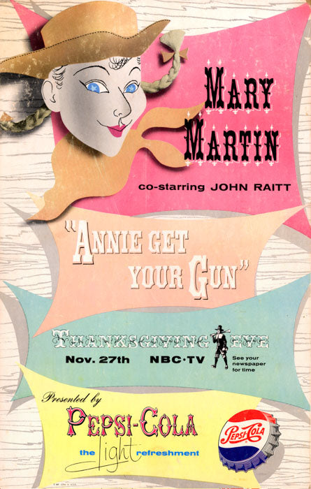Annie Get Your Gun (1957 NBC-TV, Marry Martin & John Raitt) - repro