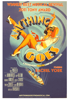 Anything Goes (2012 tour, Rachael York)