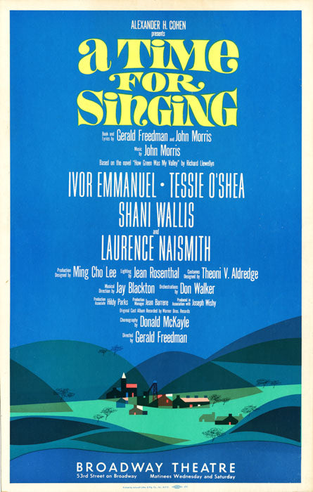 A Time For Singing (vintage)