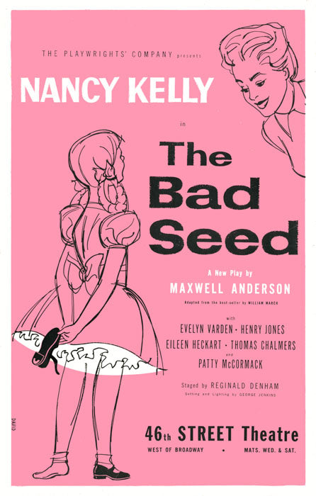 The Bad Seed (1954) - repro