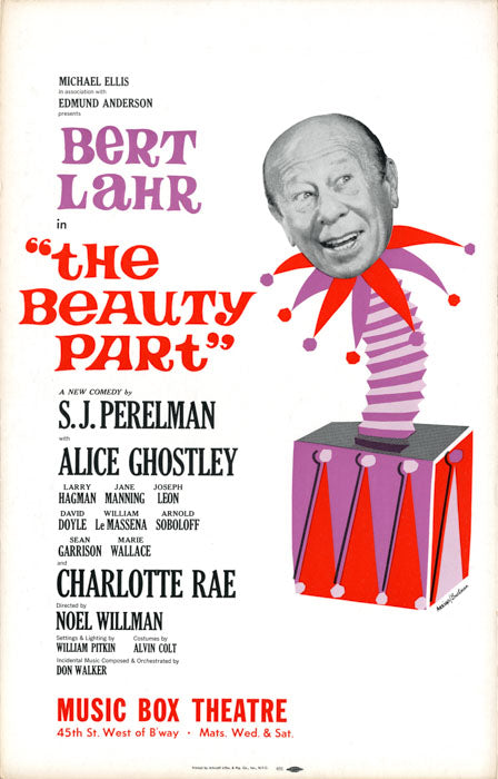 The Beauty Part (1962, Bert Lahr) - repro