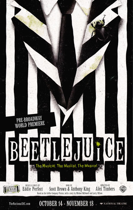 Beetlejuice (2018 Washington DC tryout) very limited copies
