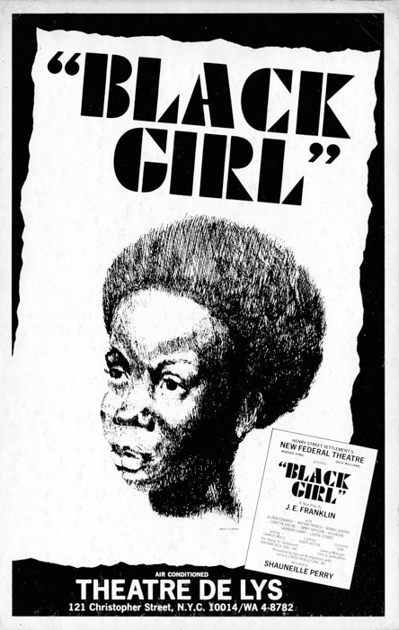 Black Girl (off-Broadway,1971) - repro