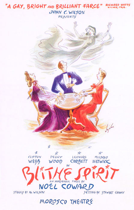 Blithe Spirit (1941, Noel Coward) - repro