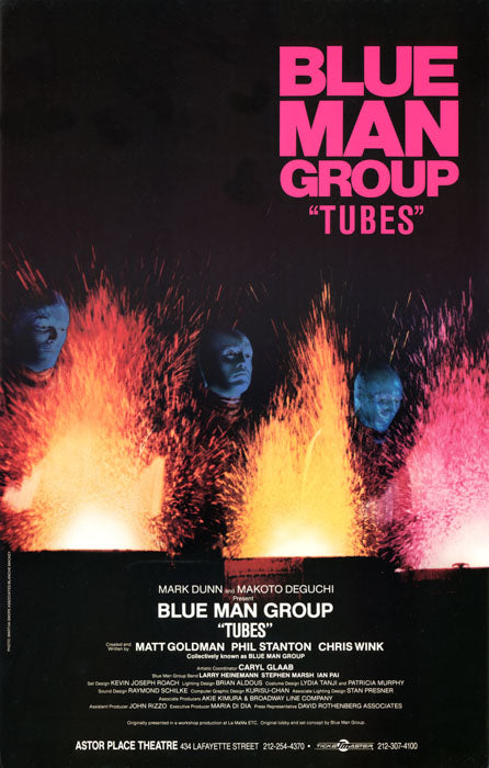 Blue Man Group ("Tubes") - repro