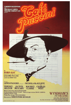 Cafe Puccini (London musical) - repro