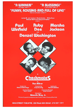 Checkmates (Denzel Washington Broadway debut, 1988)