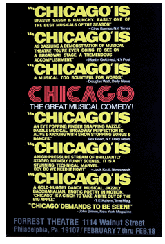 Chicago (1977 national tour) - repro