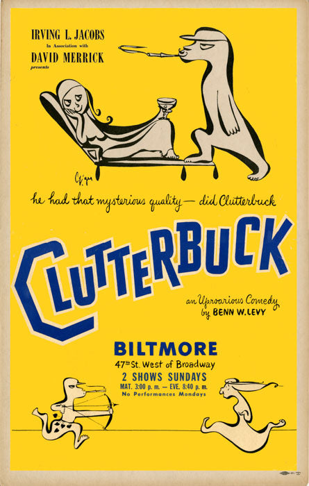 Clutterbuck (1949, early David Merrick credit) - repro