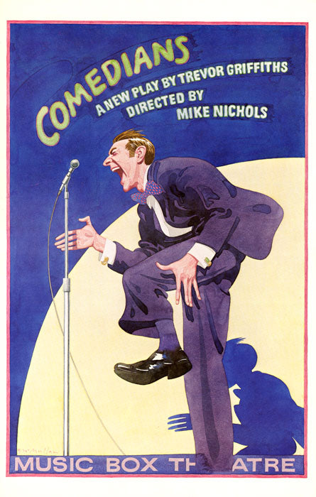 Comedians (1976, McMullan art) - repro