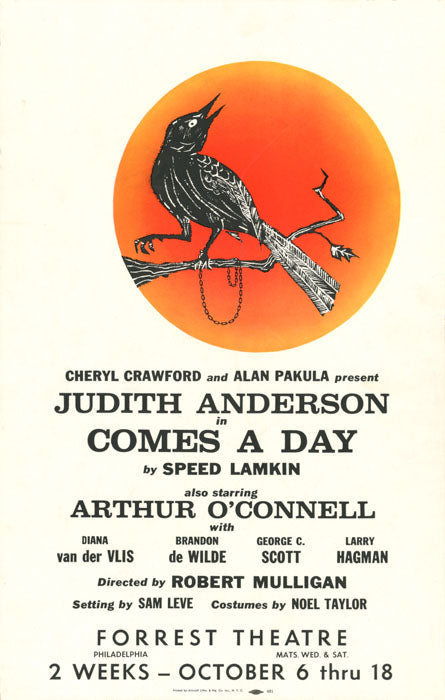 Comes A Day (1958 tryout) - repro