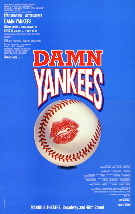 Damn Yankees (1956 Ray Walston, tour) - repro