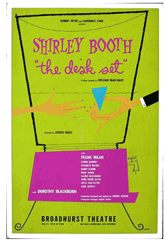 The Desk Set (1955, Shirley Booth) - repro