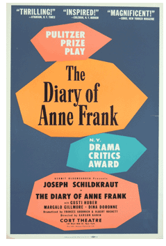 The Diary of Anne Frank - (1956 original, one copy only)