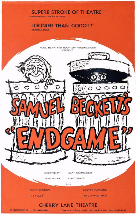 Endgame (1958 Off-Broadway Premiere) - repro