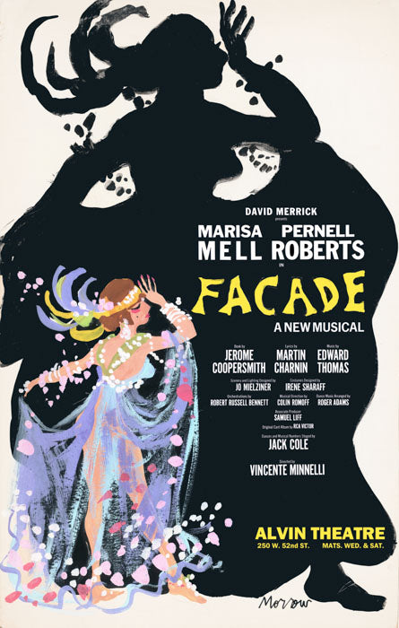 Facade (1967, pre-rehearsal version of "Mata Hari" created from Tom Morrow's art) - repro