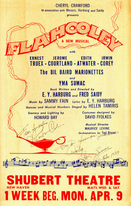 Flahooley (Broadway, 1951) - repro