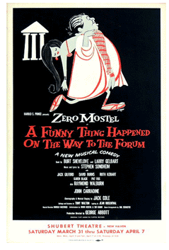 A Funny Thing Happened on the Way to the Forum (New Haven tryout) - repro