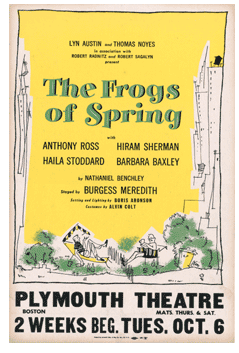 The Frogs of Spring (1953) - repro