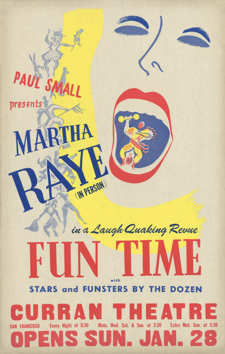 Fun Time (1945, Martha Raye, San Francisco tryout) - repro