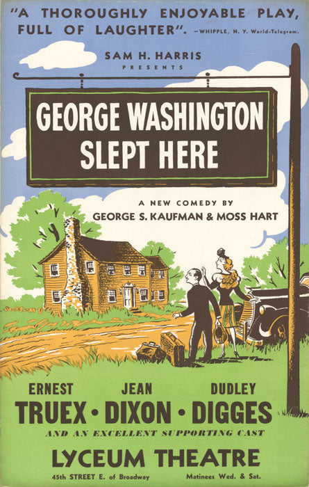George Washington Slept Here (1940) - repro