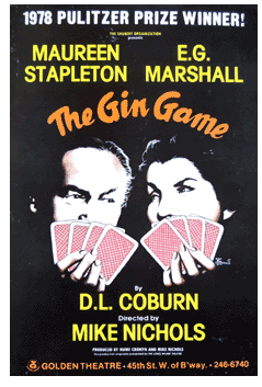 The Gin Game (Original 2nd cast)
