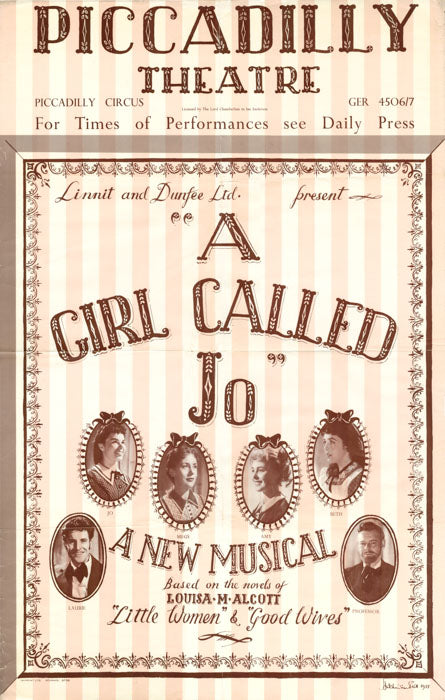 A Girl Called Jo (1955 West End) - repro