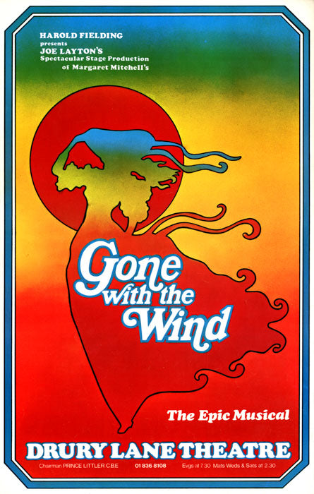 Gone with the Wind (London cast) - repro