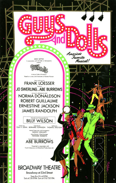 Guys and Dolls (1976 All-Black Revival) - repro