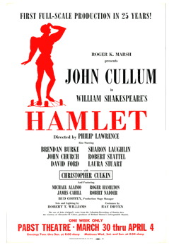 Hamlet (1965, John Cullum) - repro