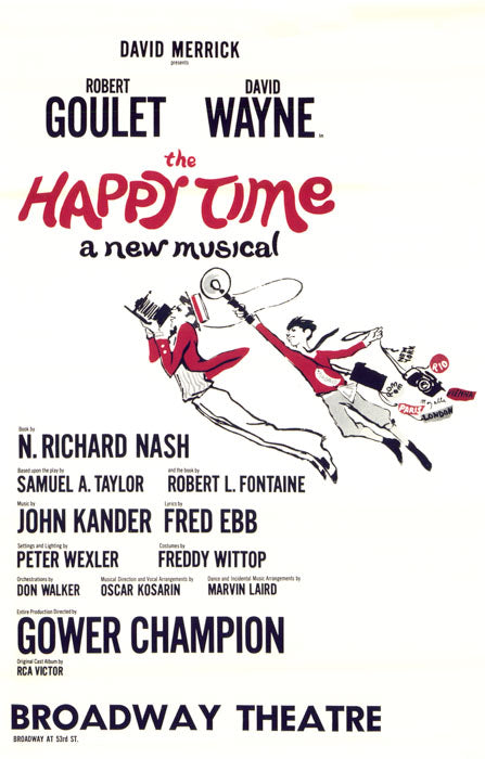 Happy Time (Original poster artwork created in 1968, repro)