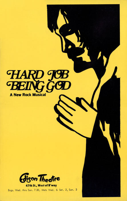 Hard Job Being God (1972) - repro