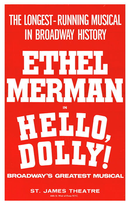 Hello Dolly (Ethel Merman)