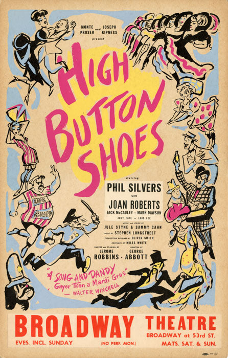 High Button Shoes (1949, Broadway Theatre) repro