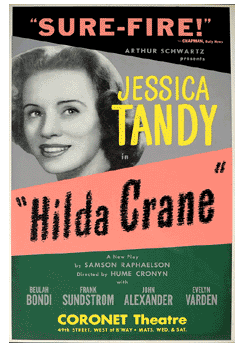 Hilda Crane (1950, Jessica Tandy) - repro